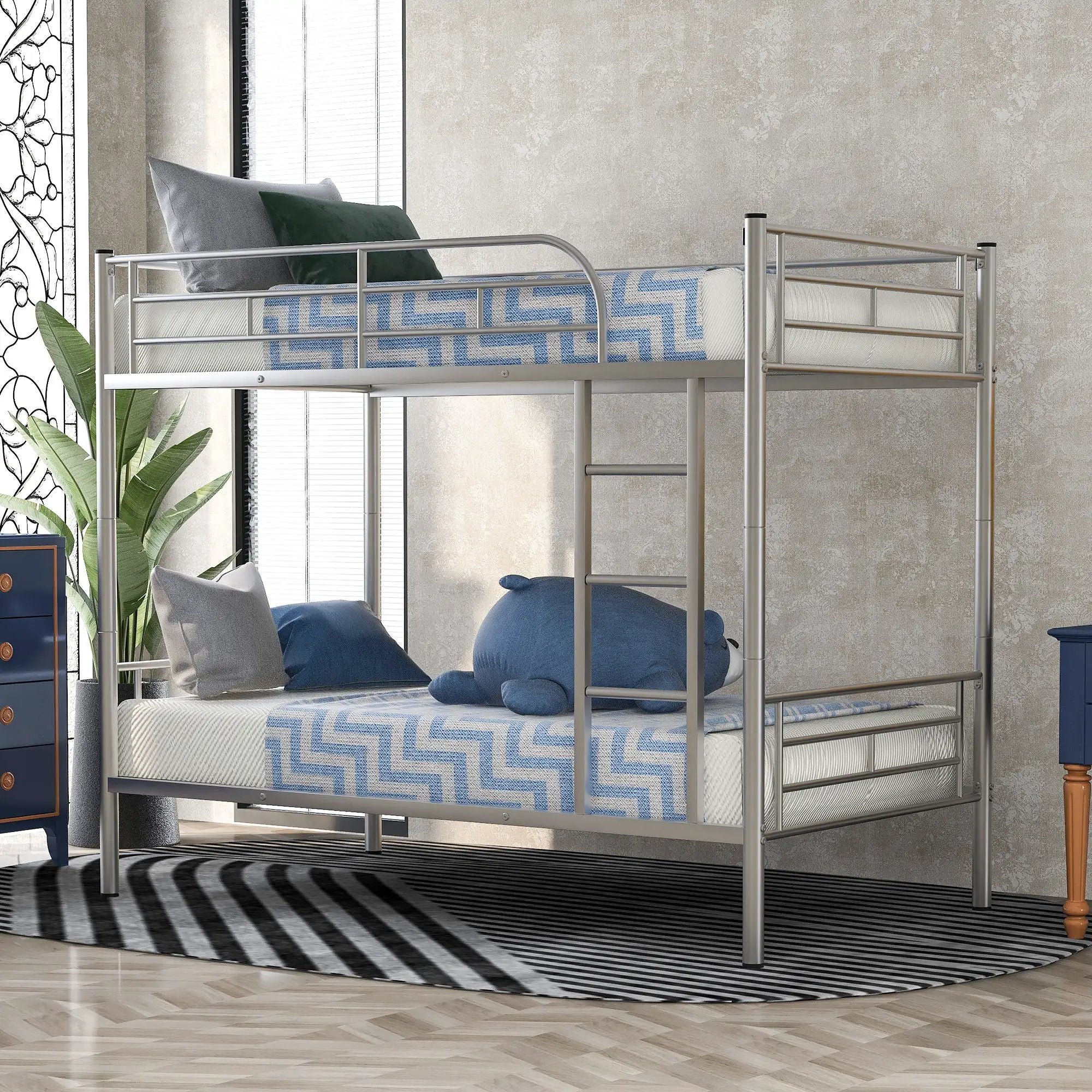 Steel Construction Bunk Bed by HouseOfZazla