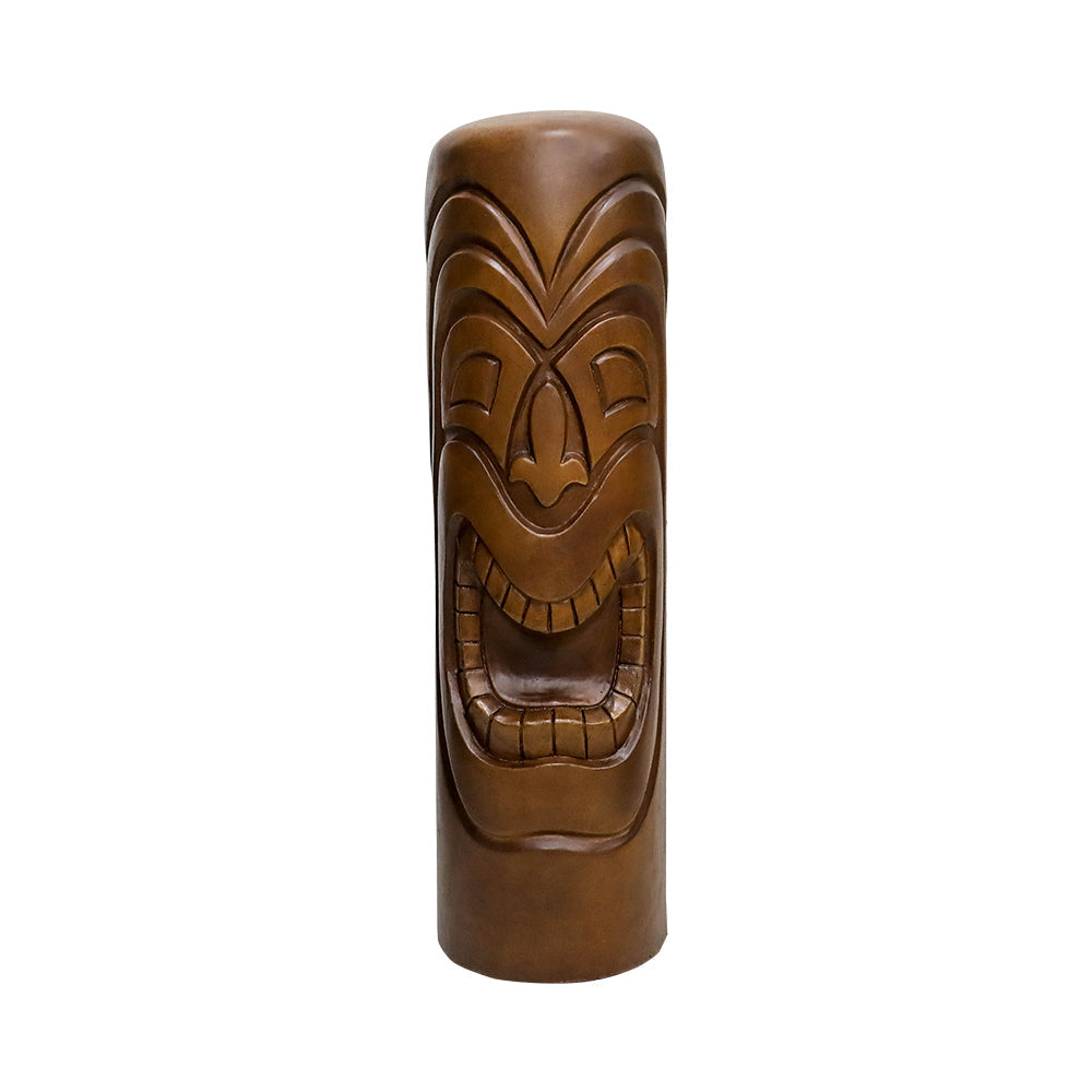 Concrete Tiki Statue Totem Column 35 Inch Tall, photo 3 of 8