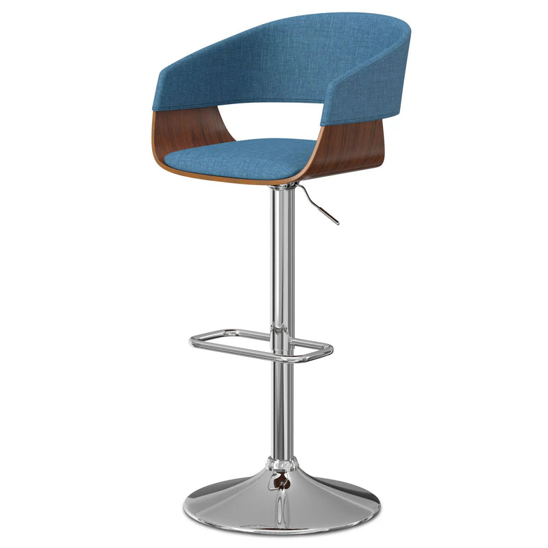 Lowell - Multi-Functional Adjustable Swivel Bar Stool by HouseOfZazla