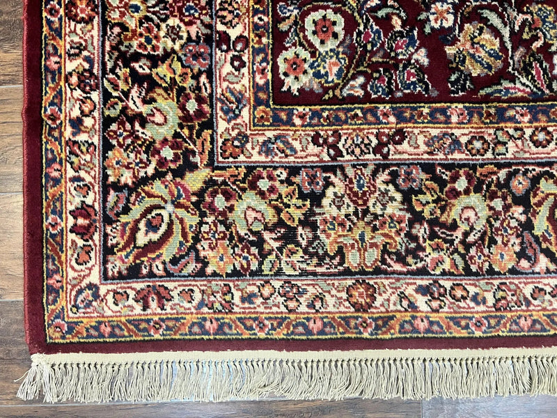 Karastan Rug 9x12 Red Sarouk #785, Wool Karastan Carpet, Discontinued Vintage, Original 700 Series, Karastan Area Rug by Jewel Rugs