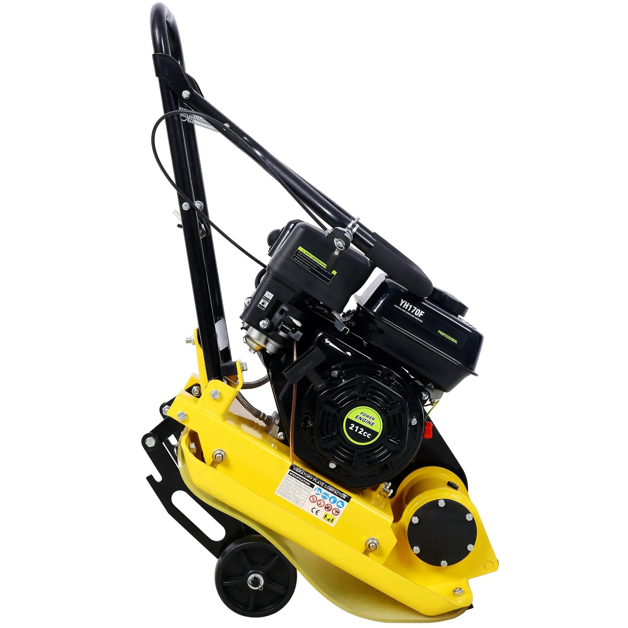 7.0HP Gas Vibration Compaction Force 20 x 14 inch Plate Compactor by HouseOfZazla
