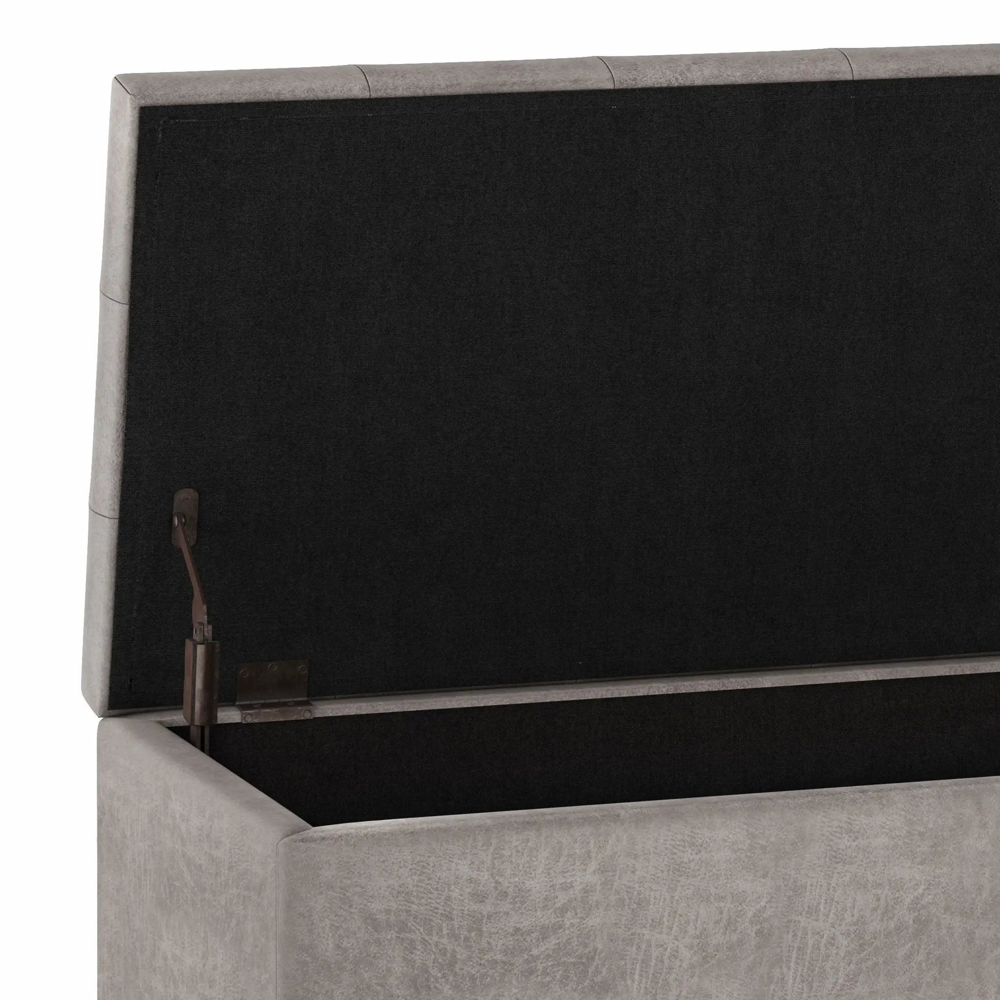 Cosmopolitan - Upholstered Storage Ottoman by HouseOfZazla