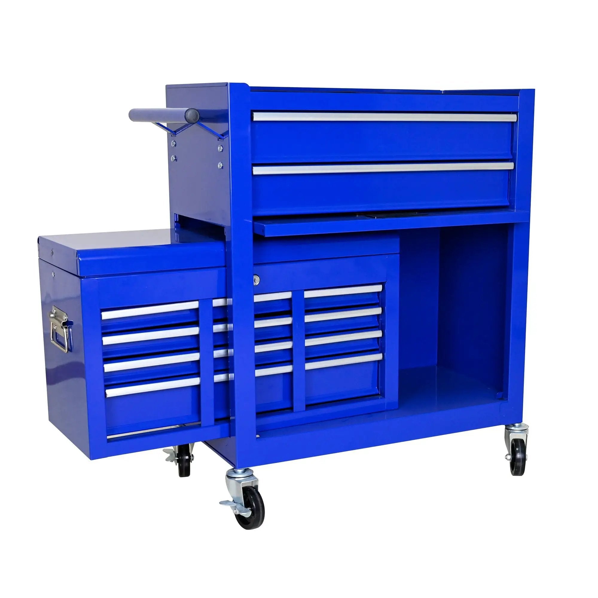 High Capacity Rolling Tool Chest With Wheels And Drawers, Storage Cabinet by HouseOfZazla