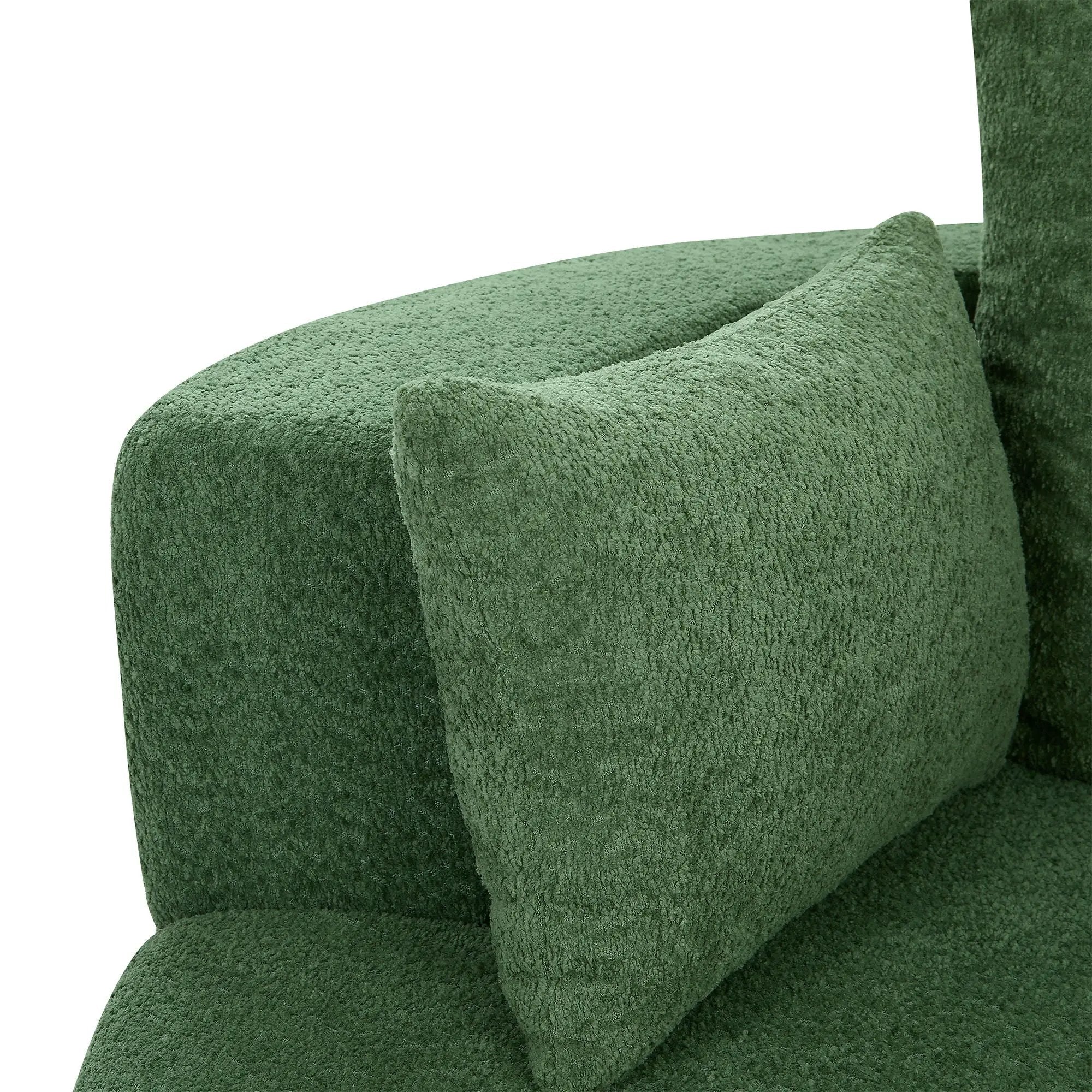360° Swivel Accent Barrel Chair With 3 Removable Pillows For Living Room by HouseOfZazla