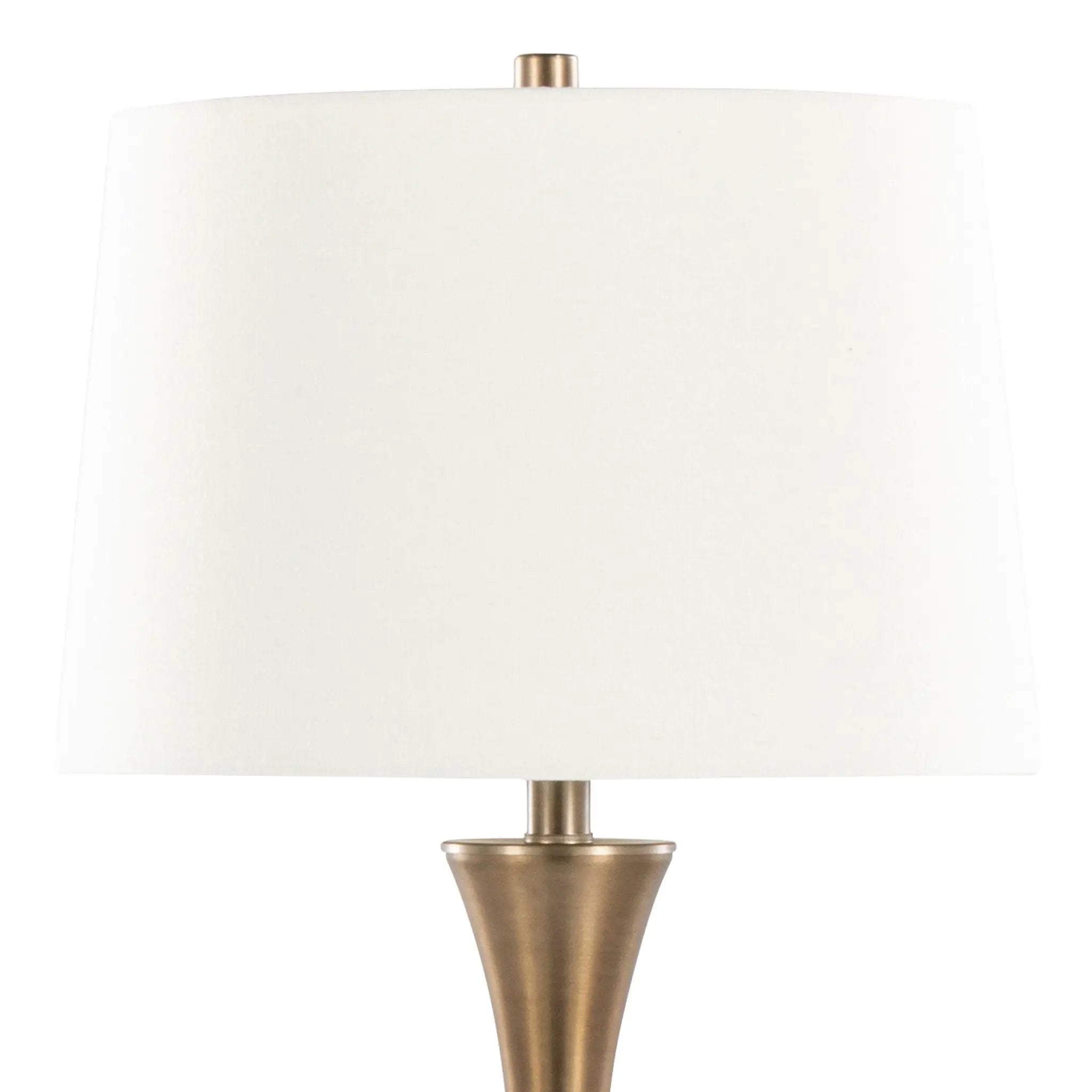 Lenuxe - Contemporary Elegant Table Lamp (Set of 2) by HouseOfZazla