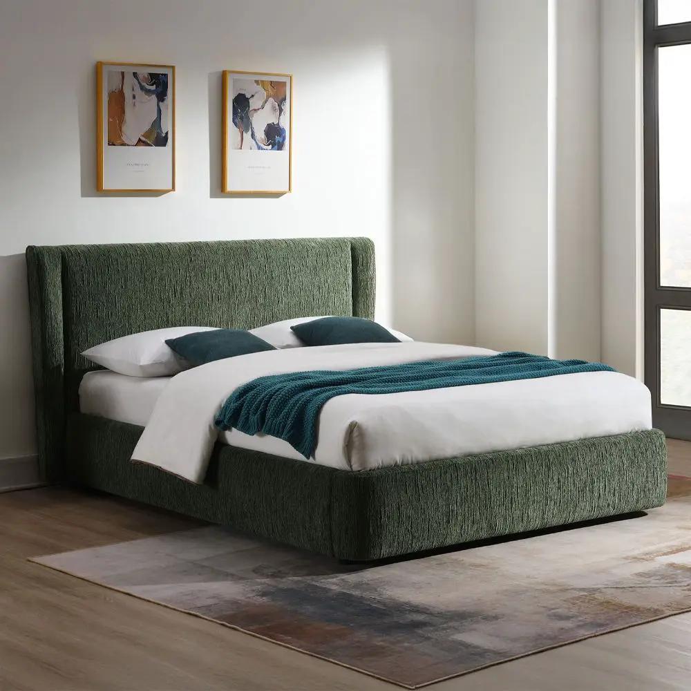 Cheryl - Upholstered Chenille Bed by Unique Piece Furniture