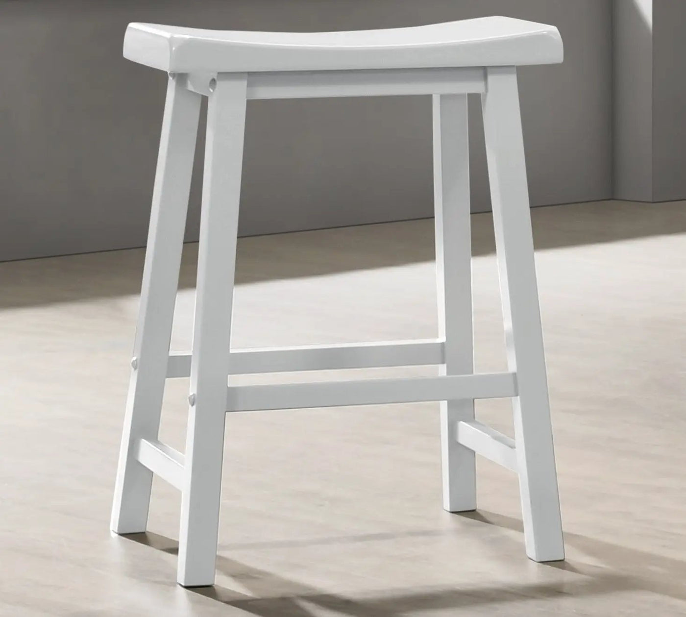 Alonzo - 17.5" Backless Ergonomic Counter Height Stool (Set of 2) by HouseOfZazla