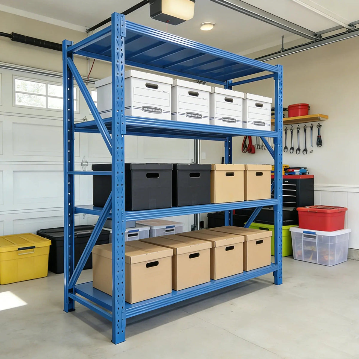 5000 Lbs Heavy Duty Garage Shelving Units by HouseOfZazla