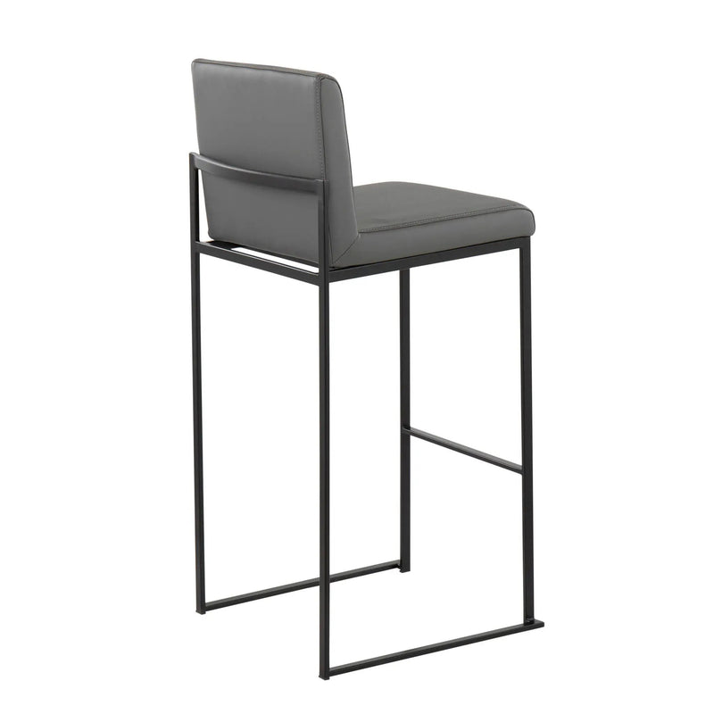 Fuji - Contemporary High Back Barstool Elegant Design by Unique Piece Furniture