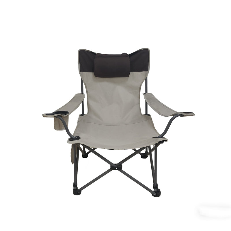 Outdoor Folding Camping Chair with Adjustable Recline by HouseOfZazla