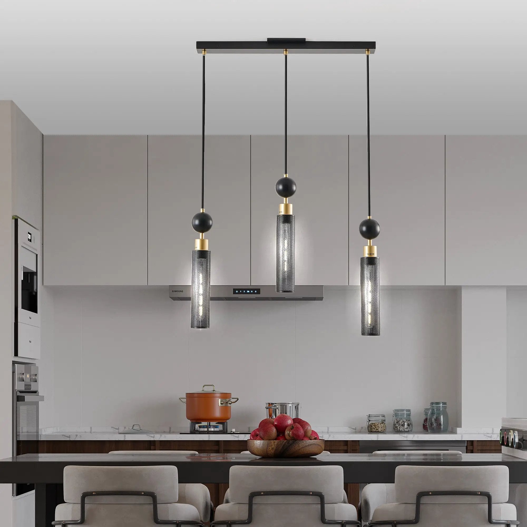 25" Modern Pendant Chandelier by HouseOfZazla