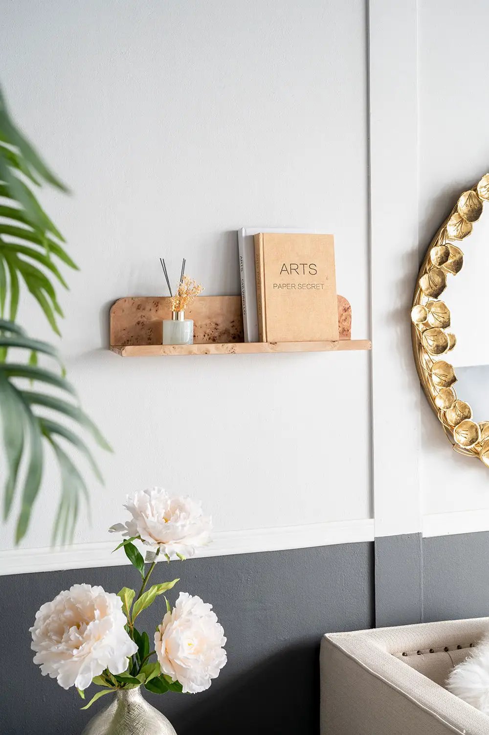 Burl - Eco-Friendly Floating Wall Shelf by Unique Piece Furniture