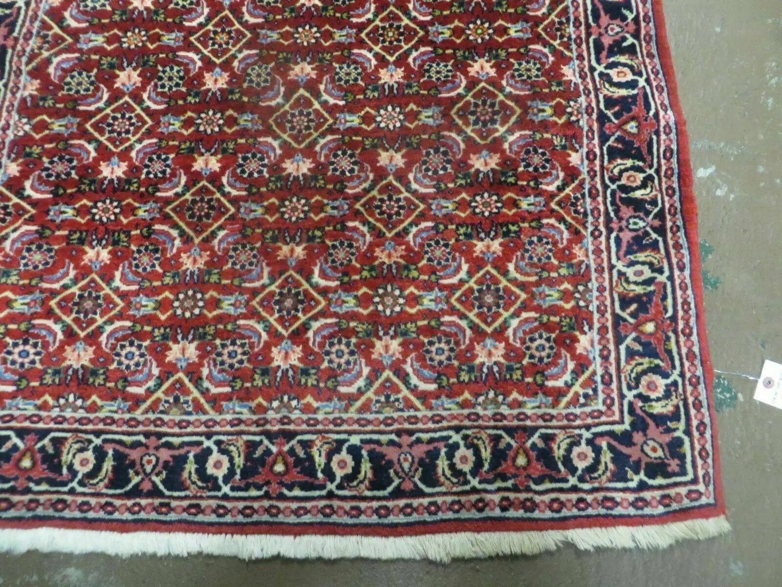 3' X 5' Handmade Knotted Indian Amritsar Floral Oriental Wool Red Rug Organic Nice by Jewel Rugs