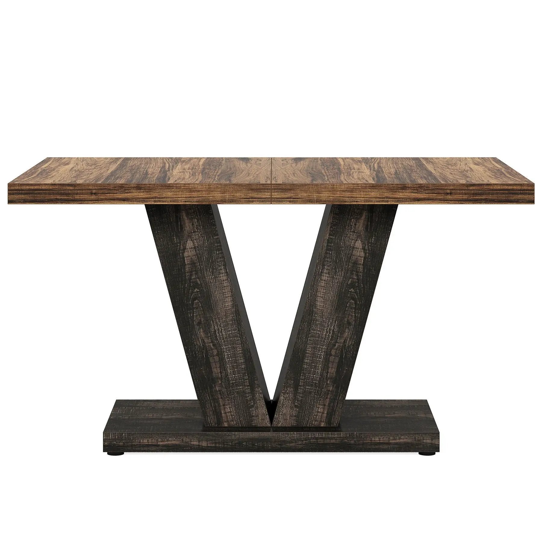 Dining Table With Pedestal Base For 4 - 6 People by HouseOfZazla