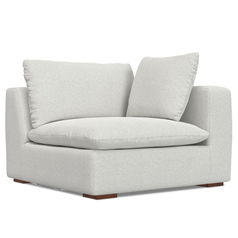 Jasmine - Right Arm Sofa Module - Gray by HouseOfZazla