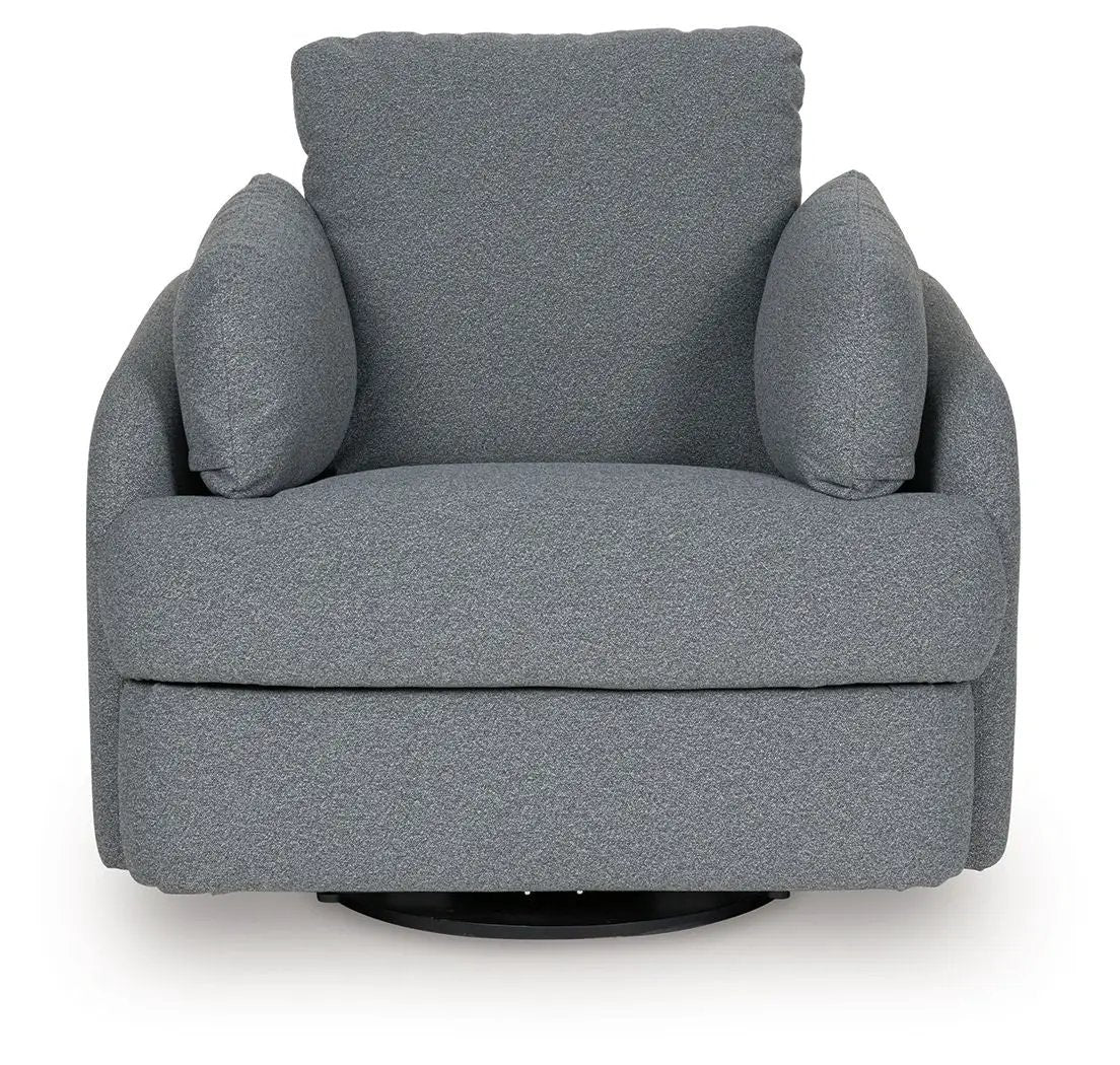 Alainmont Next-Gen Nuvella - Swivel Power Recliner by Unique Piece Furniture