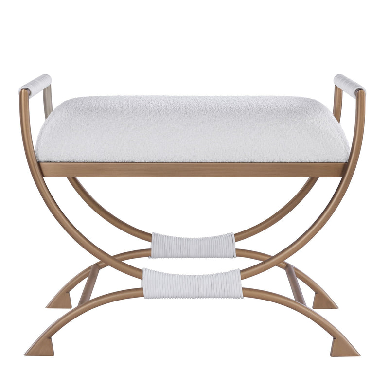 Nora - Bench - White by HouseOfZazla
