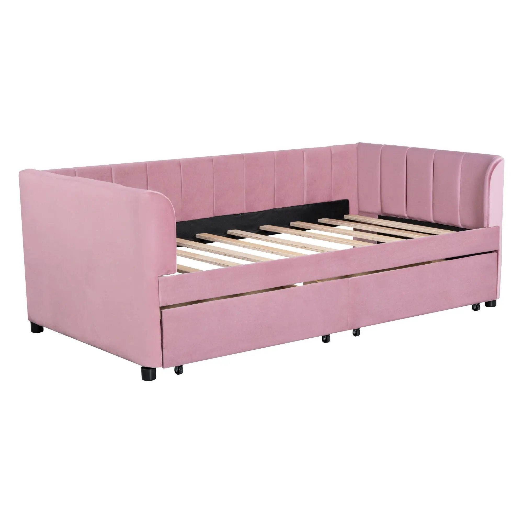 Upholstered Daybed With Ergonomic Design Backrest by Unique Piece Furniture