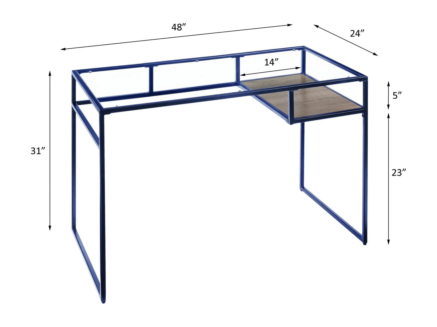 Yasin - Desk by Unique Piece Furniture