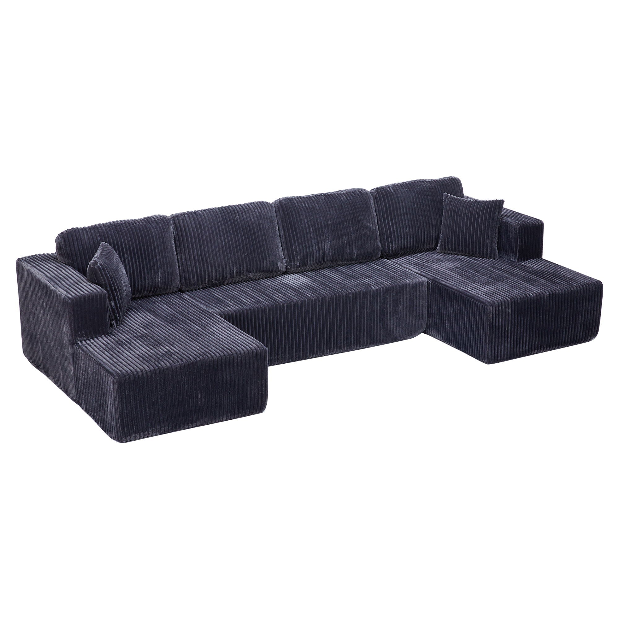 U-Shape Modular Sectional Sofa For Living Room by HouseOfZazla