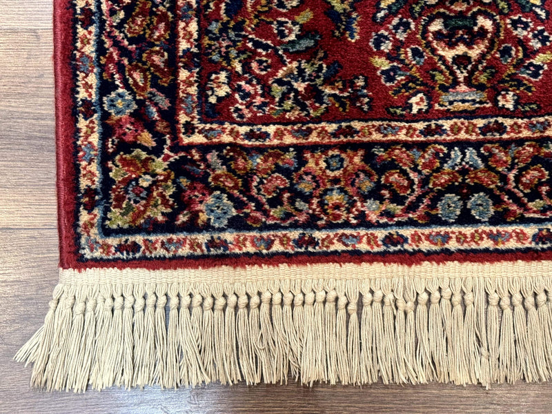 Karastan Runner Rug 2.6 x 8.6, Red Sarouk #785, Original 700 Series, Wool, Rare by Jewel Rugs