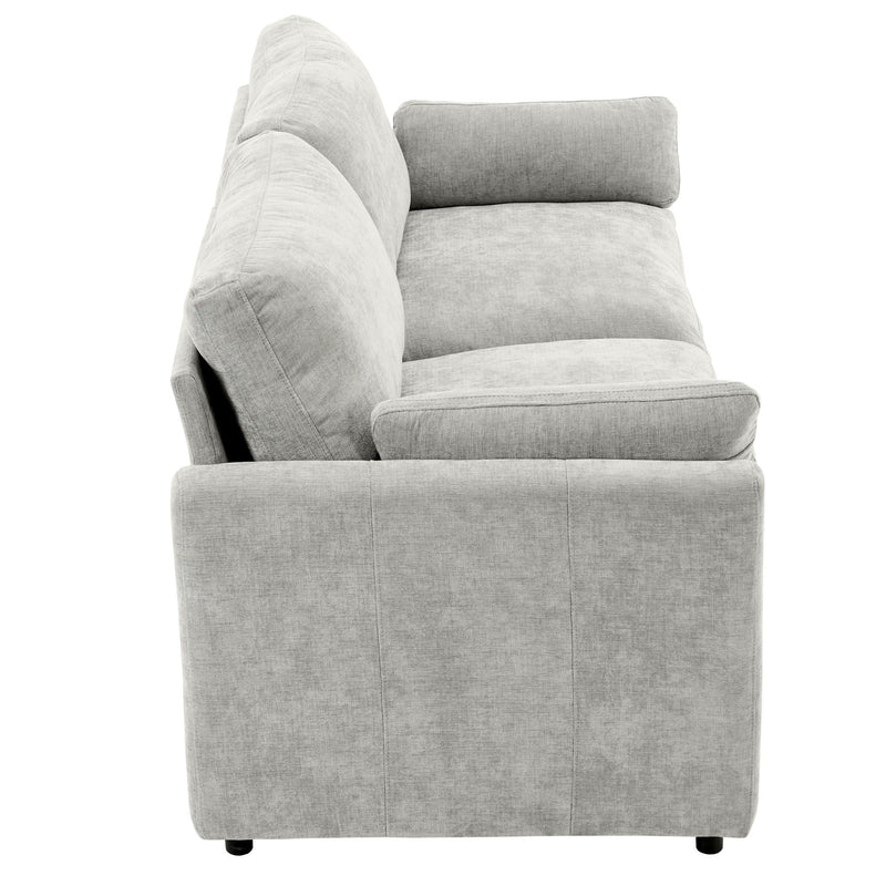 Cozy Upholstered Cushion Loveseat Sofa For Living Room by HouseOfZazla