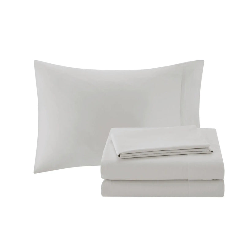 12 Piece Comforter Set with Cotton Bed Sheets Navy Cal King by HouseOfZazla