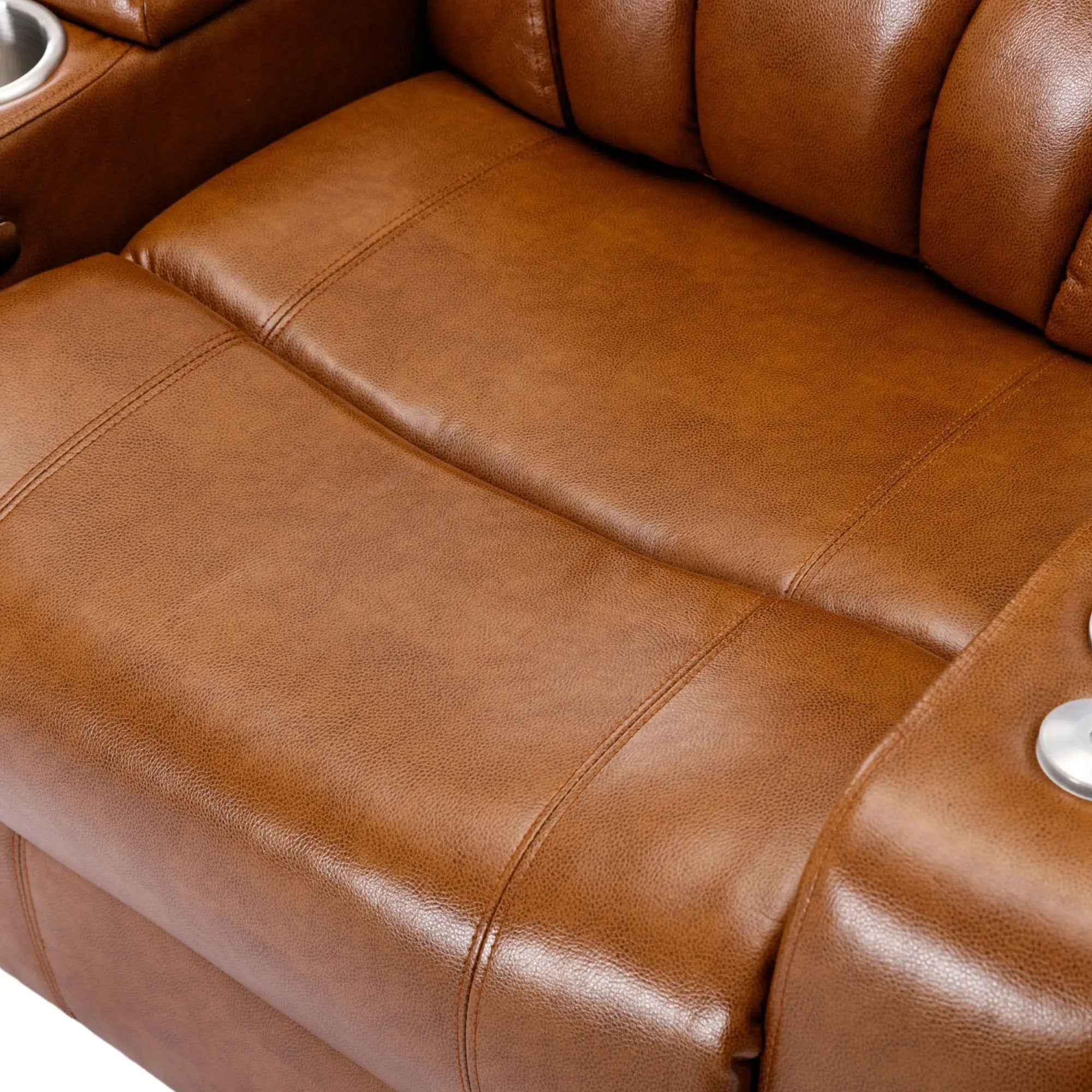 Power Motion Recliner Electric Power Recliner With USB Charging Port, Hidden Arm Storage, Convenient Cup Holder And tooth Speaker by HouseOfZazla
