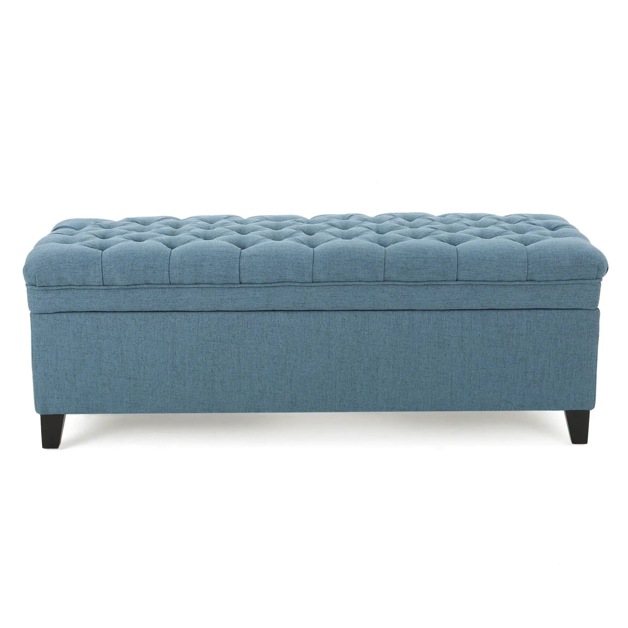 Juliana Storage Ottoman With Birch Legs by HouseOfZazla
