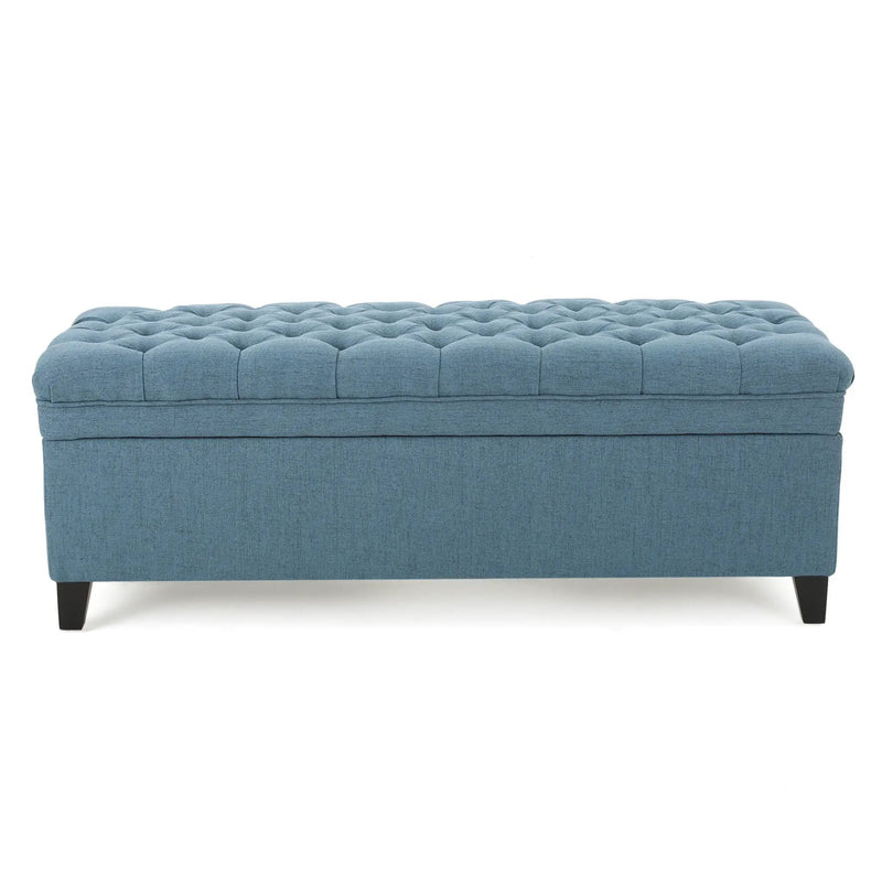 Juliana Storage Ottoman With Birch Legs by HouseOfZazla