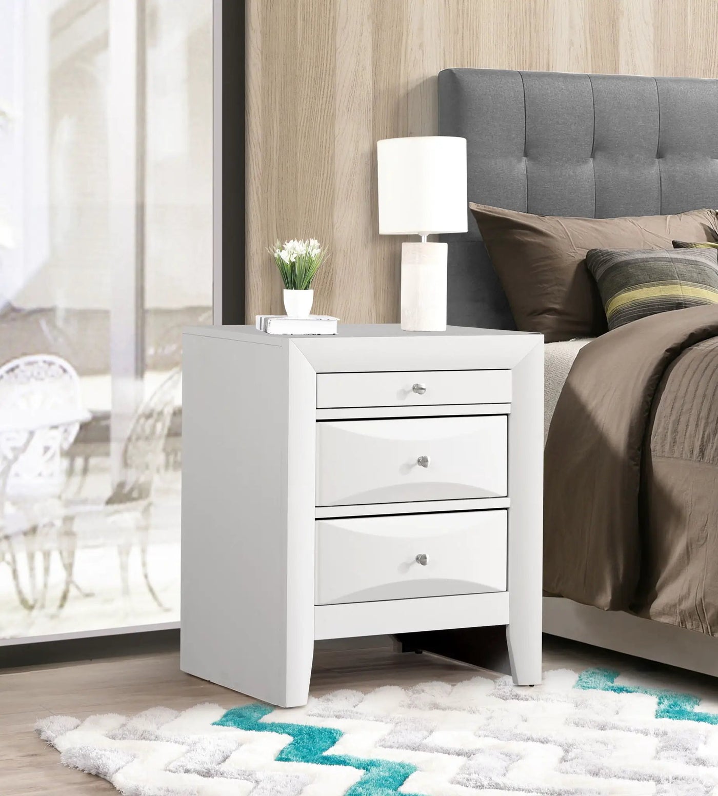 Modern Design Nightstand by HouseOfZazla