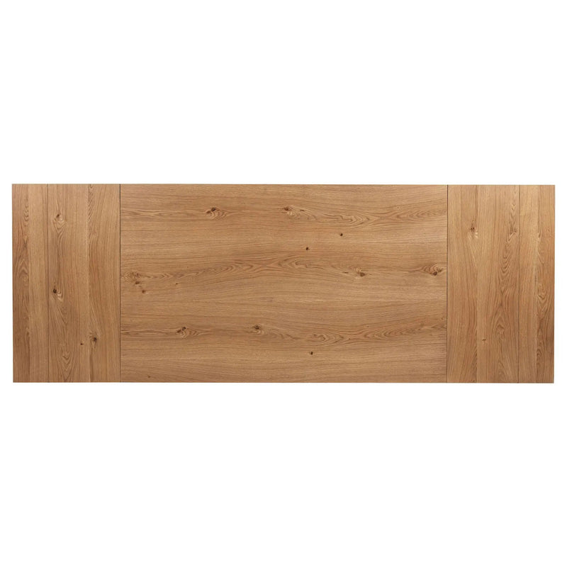 Middleton 106-inch Extension Leaf Dining Table Natural Brown by Unique Piece Furniture