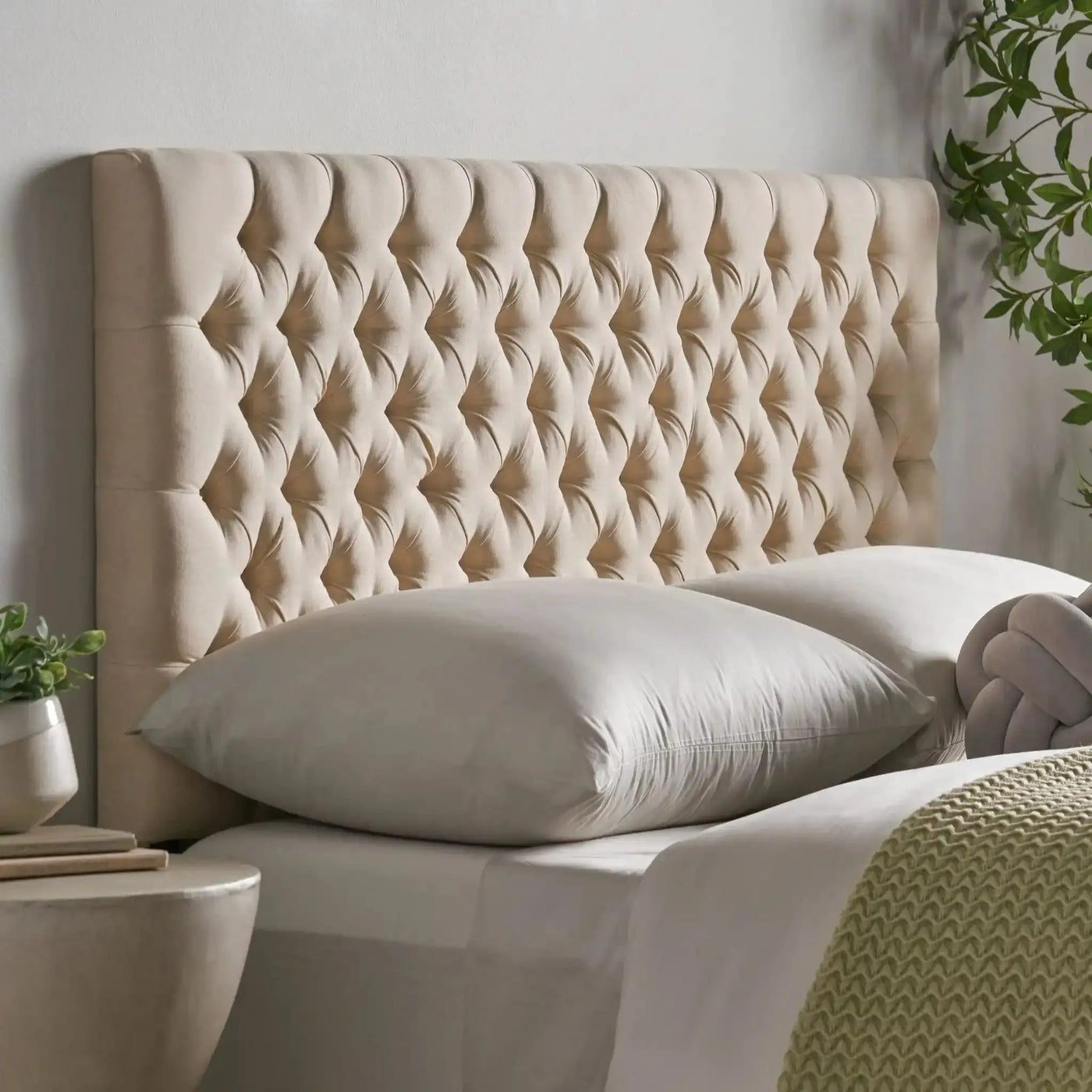 Annecy Contemporary Upholstered Headboard by HouseOfZazla