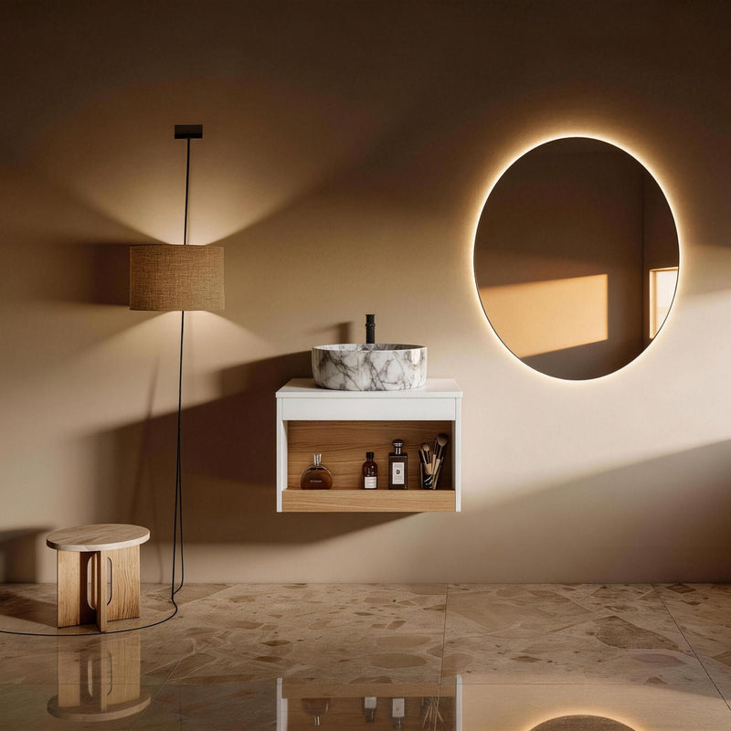 Floating Bathroom Vanity With Vessel Sink by Unique Piece Furniture