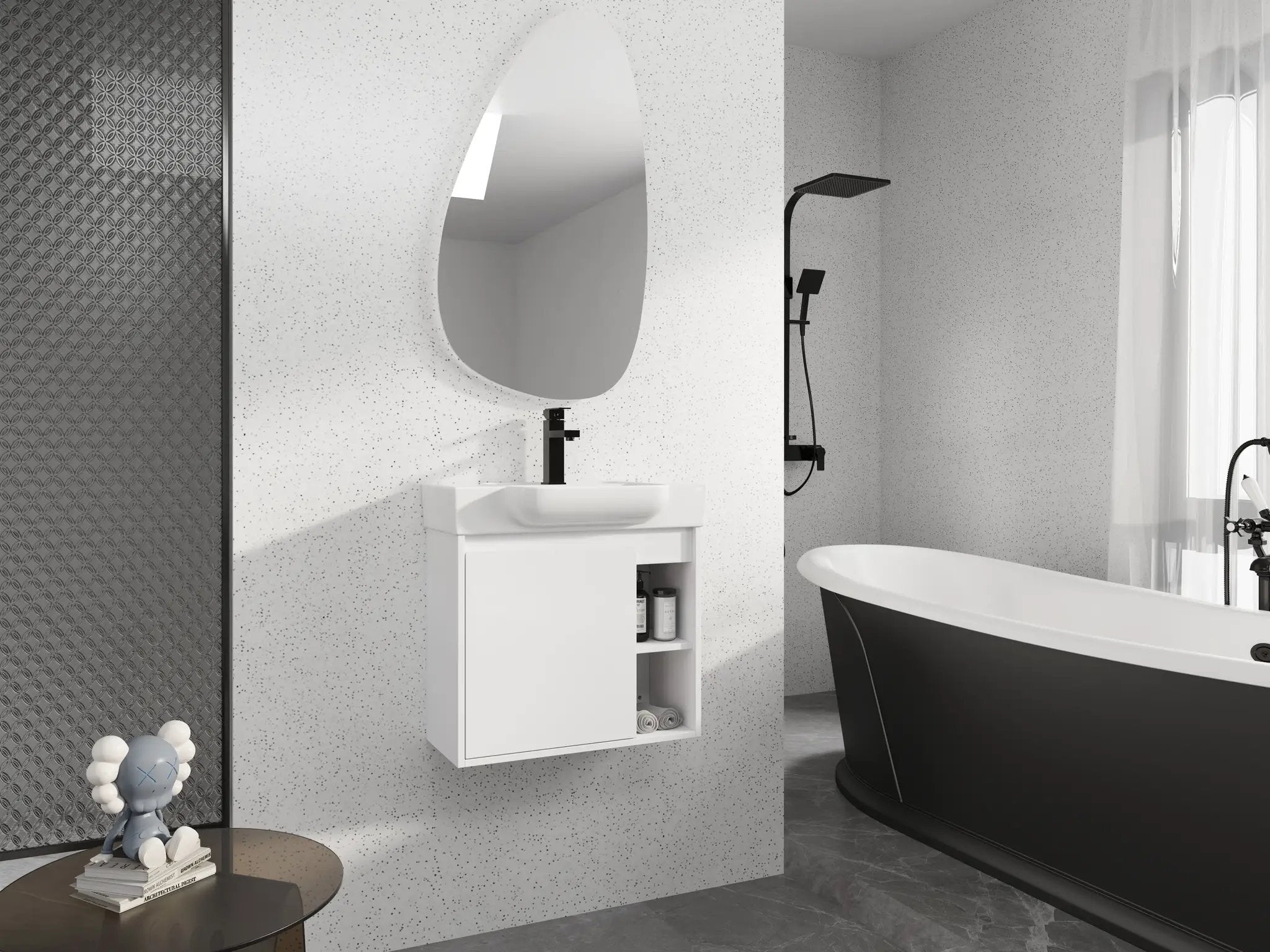 24'' Wall-Mounted Bathroom Vanity by HouseOfZazla
