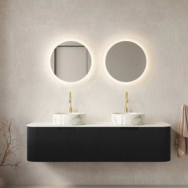 Dina 60" Bathroom Vanity & Sinks