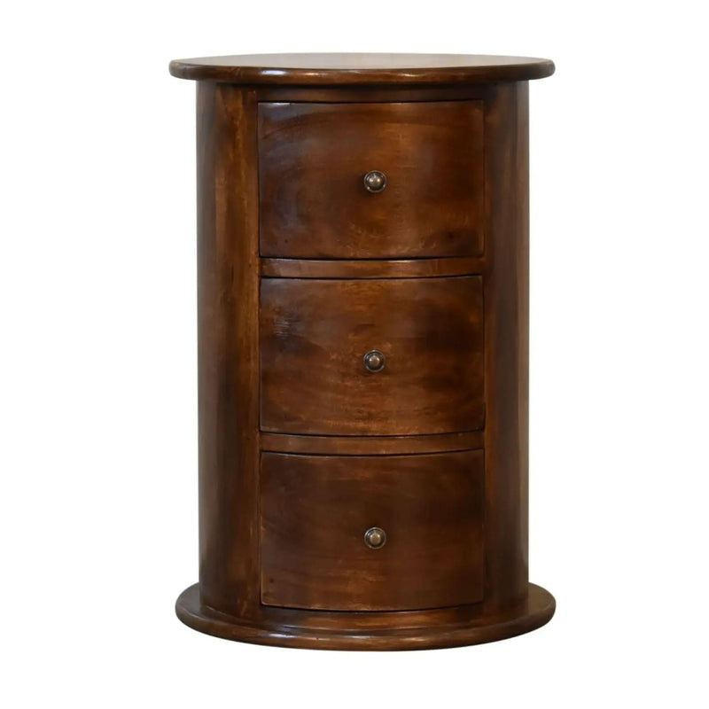 3 Drawer Drum - Chestnut by HouseOfZazla