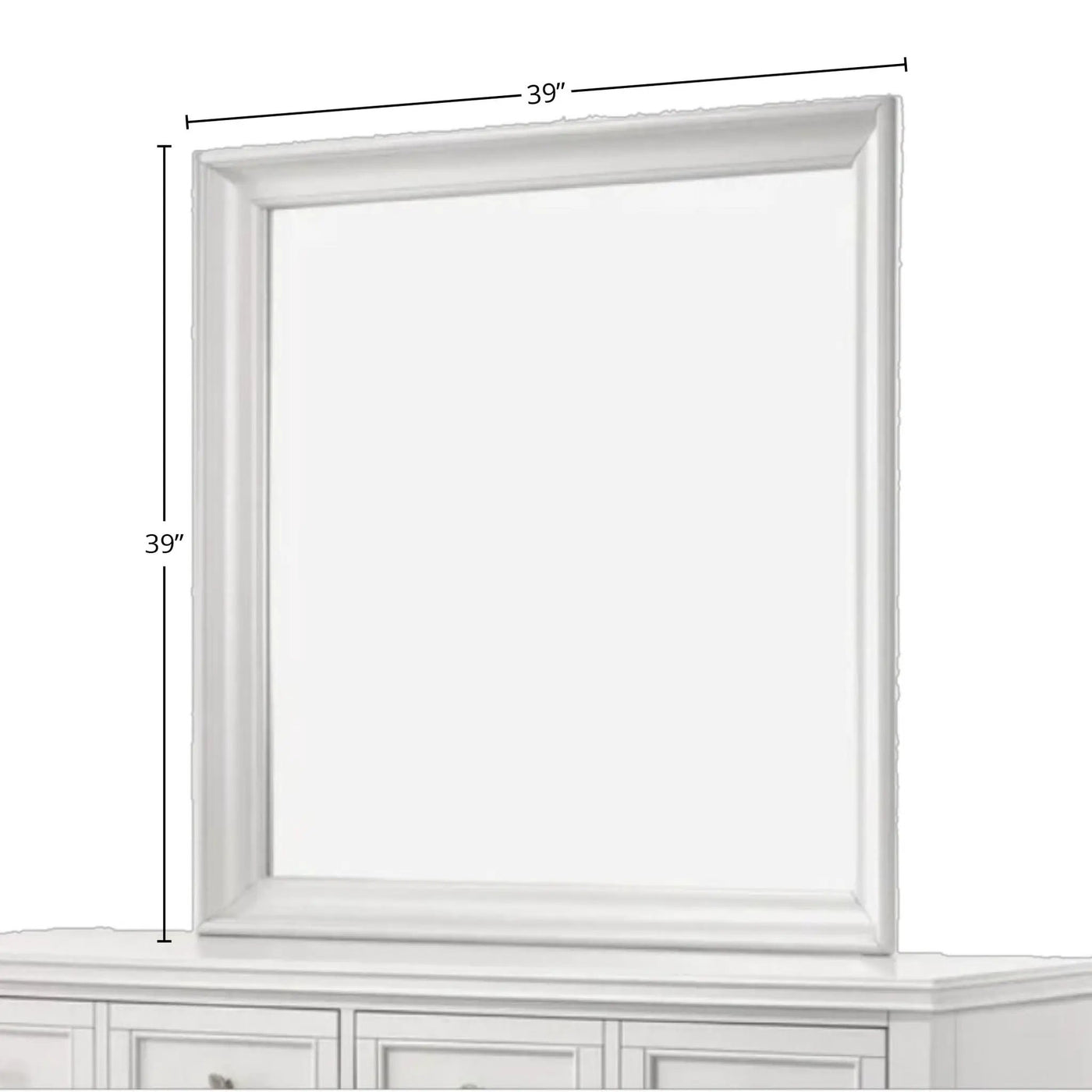 Square Mirror, Stylish Design by HouseOfZazla