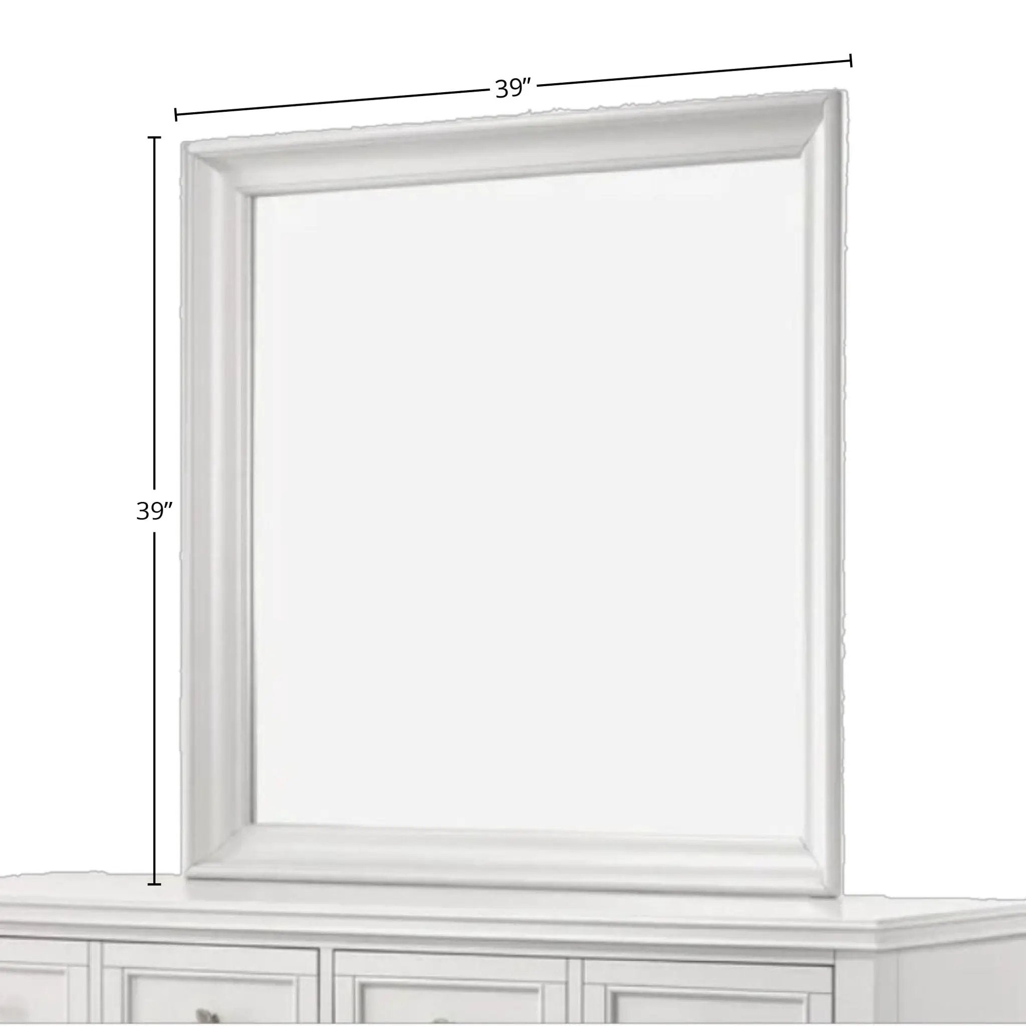 Square Mirror, Stylish Design by HouseOfZazla
