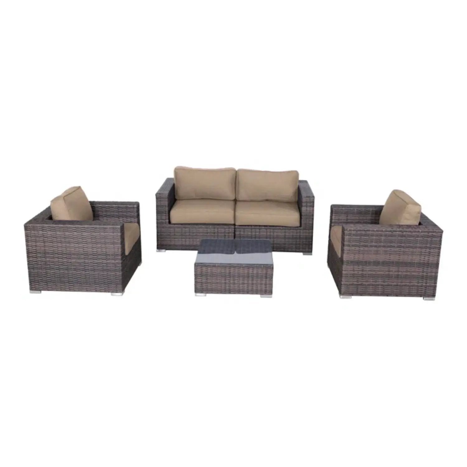 Stylish Entertainment Sectional Set, Outdoor Living by Unique Piece Furniture