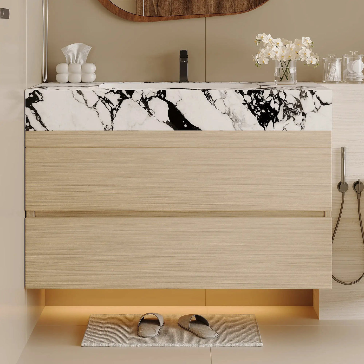 29.9" Modern Floating Bathroom Vanity by HouseOfZazla