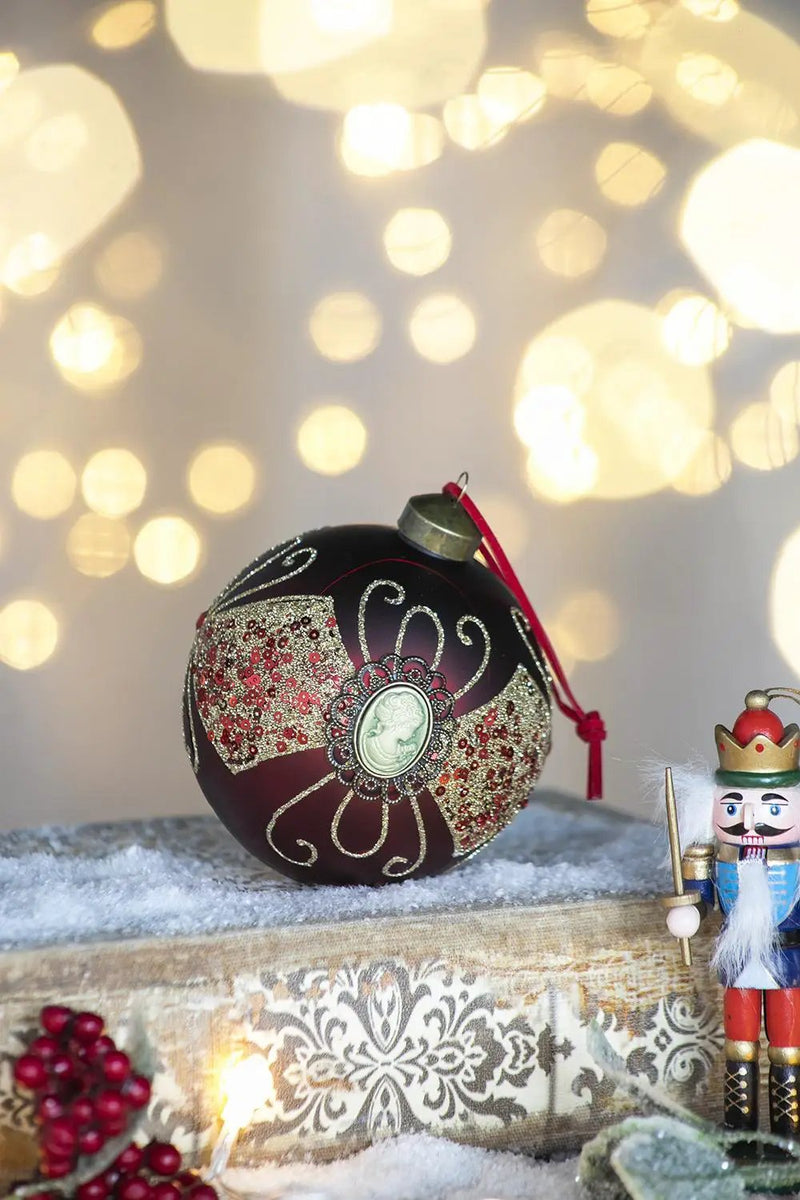 Decorative Hanging Ball Christmas Tree Ornaments For Holiday Decorations (Set of 6) by HouseOfZazla