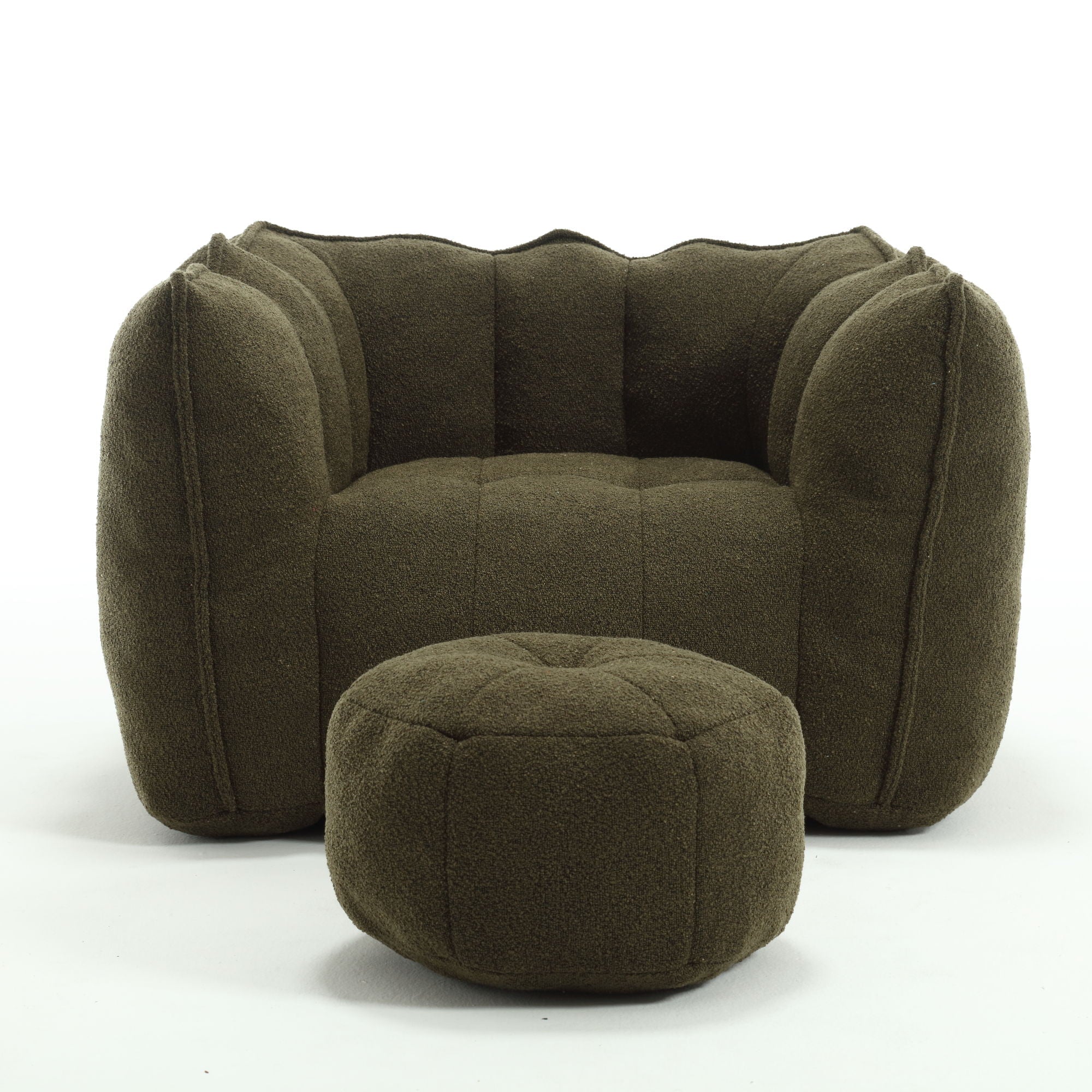 Soft Bean Bag Chair With High Resilient Foam by HouseOfZazla