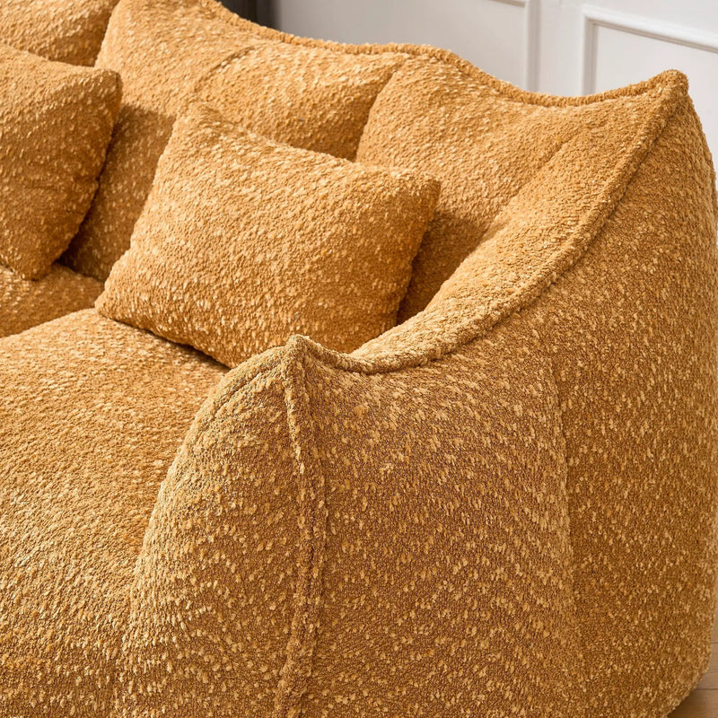 Comfortable Dual Beanbag Chair With High Resilience Foam Core For 2 People by HouseOfZazla