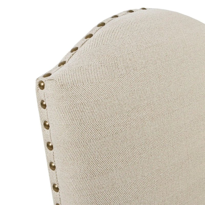 Dining Chair With Skirts (Set of 2) - Beige by HouseOfZazla