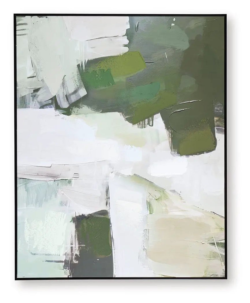 Vinick - Wall Art - Green / Gray / White by Unique Piece Furniture