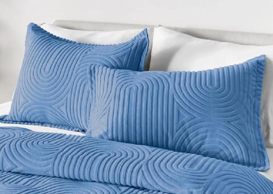BedGear Performance King Duvet Set - Stonewash Blue/Racetrack by HouseOfZazla
