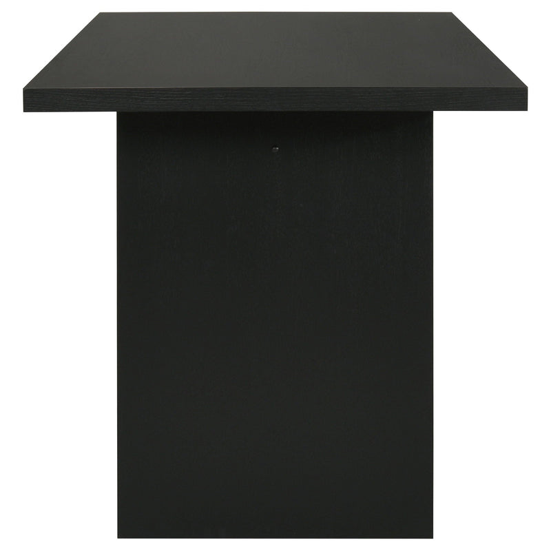 Decker 7-piece 70-inch Rectangular Counter Height Dining Set Cream and Black by Unique Piece Furniture