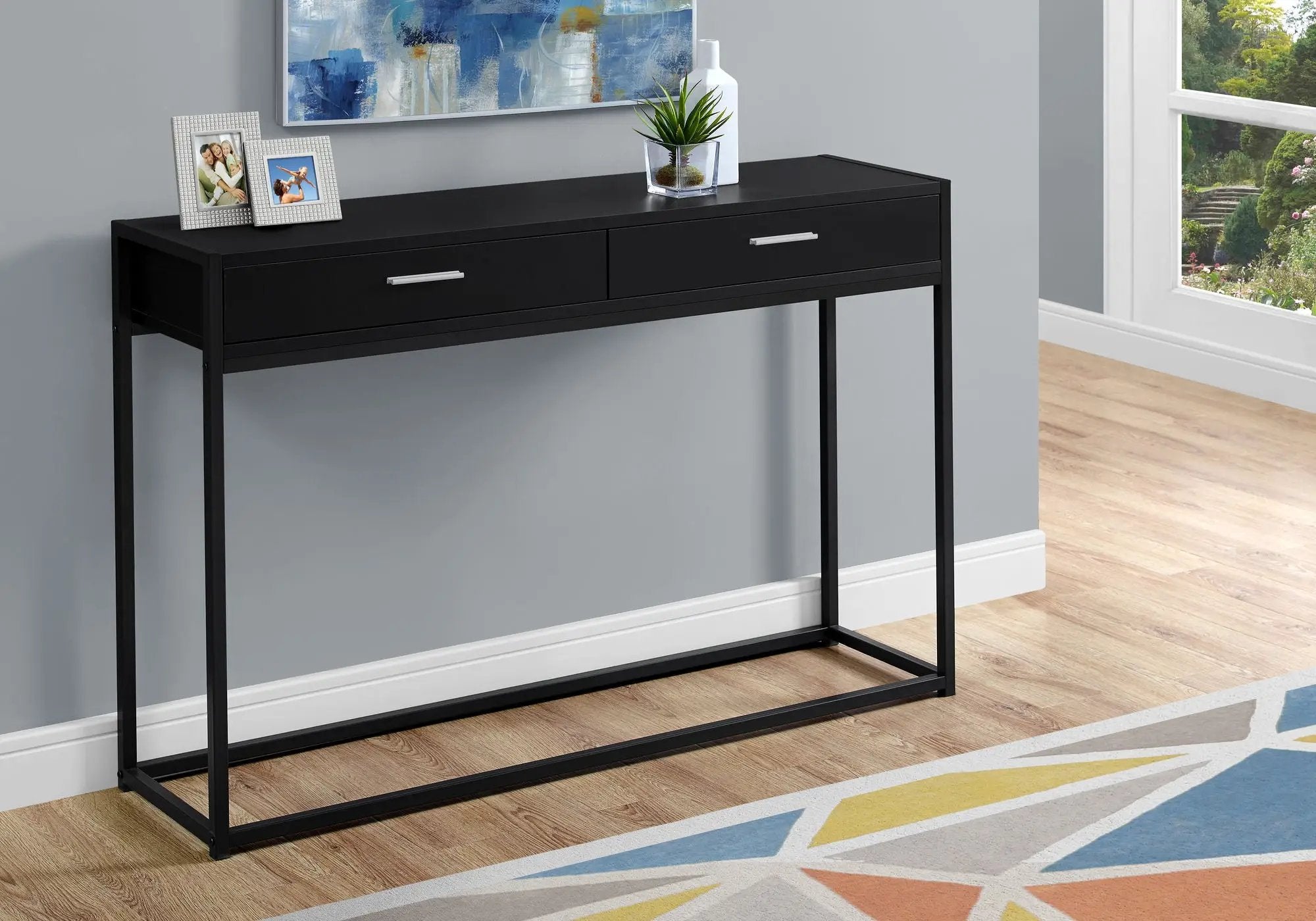 Accent Console Table For Entryway, Storage Drawers, Contemporary & Modern by Unique Piece Furniture