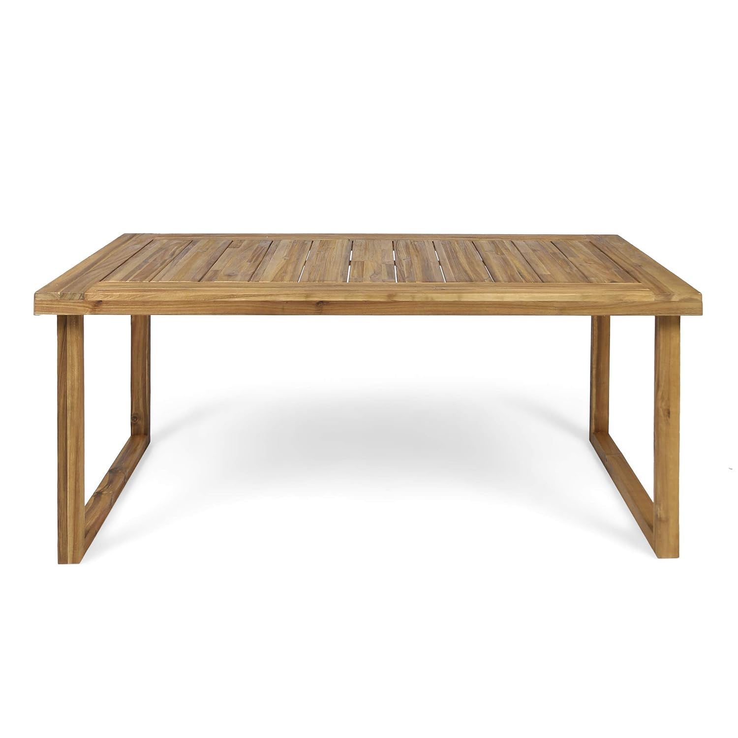 Outdoor Dining Set - Sandblast Natural Finish by HouseOfZazla